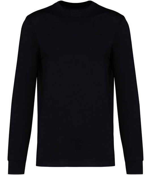 Native Spirit Unisex Crew Neck Long Sleeve T-Shirt | Black