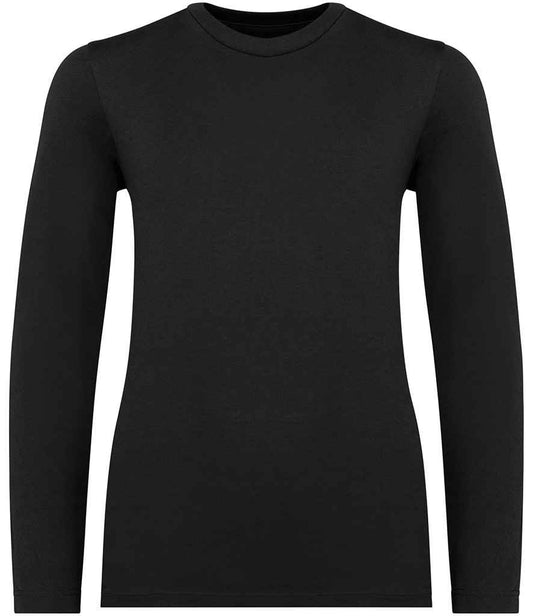 Native Spirit Kids Long Sleeve T-Shirt | Black