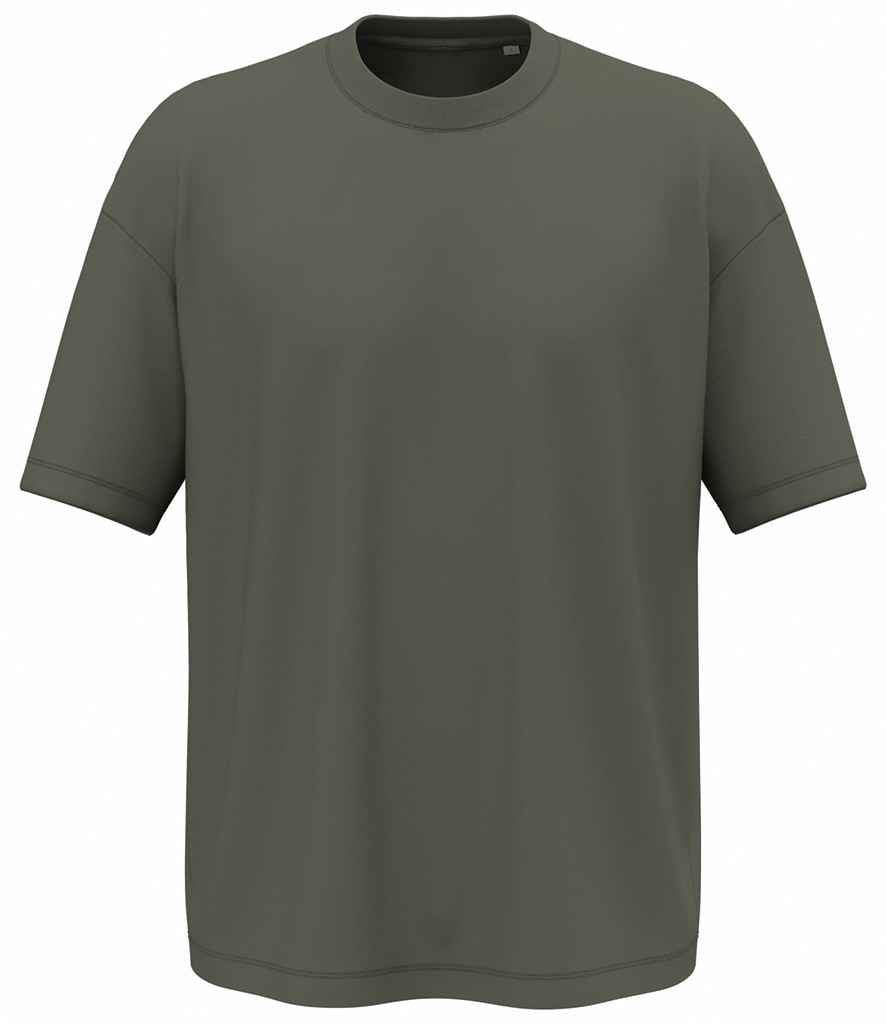 Native Spirit Oversized T-Shirt | Organic Khaki