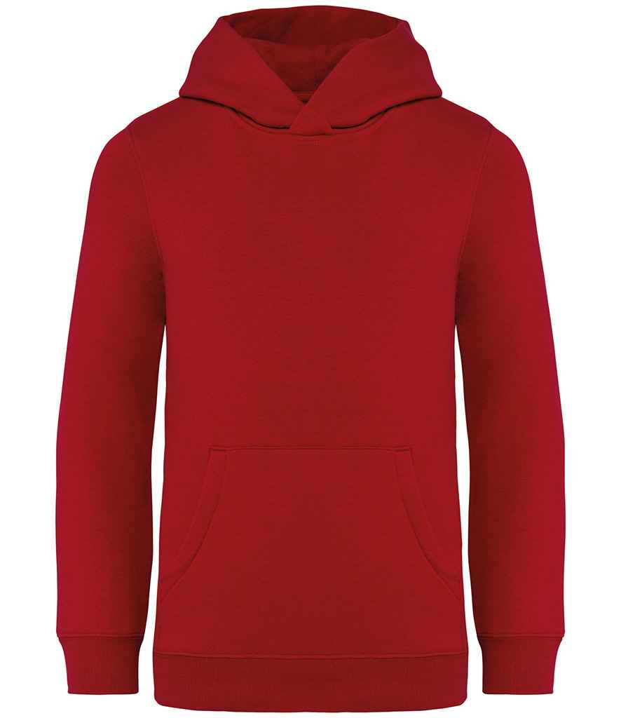 Native Spirit Kids Hooded Sweatshirt | Hibiscus Red