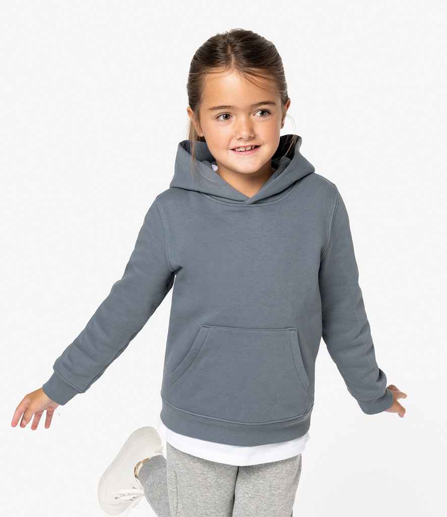 Native Spirit Kids Hooded Sweatshirt | Moon Grey Heather