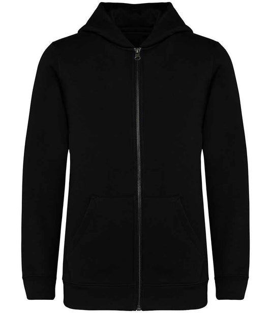 Native Spirit Kids Full Zip Hoodie | Black