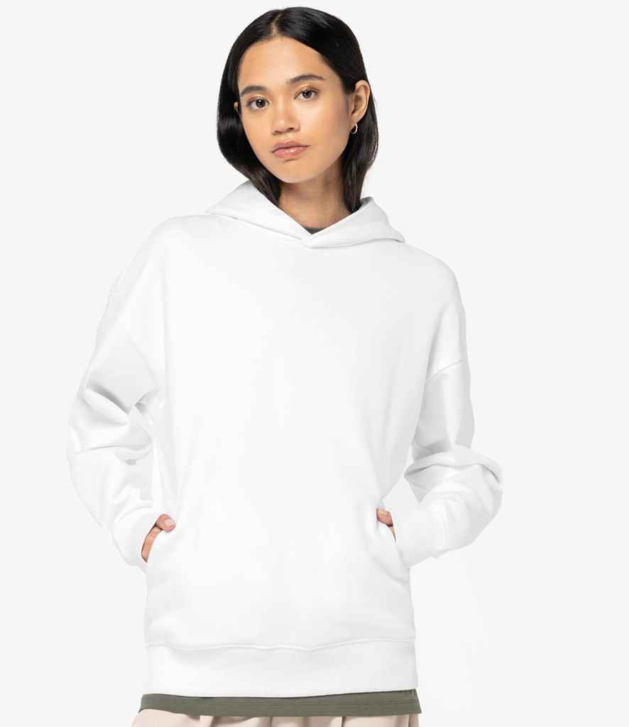 Native Spirit Unisex Oversized Hoodie | White