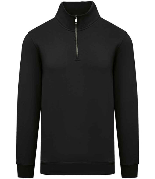 Native Spirit 1/4 Zip Sweatshirt | Black