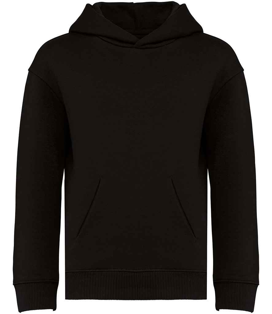 Native Spirit Kids Oversized Hooded Sweatshirt | Black