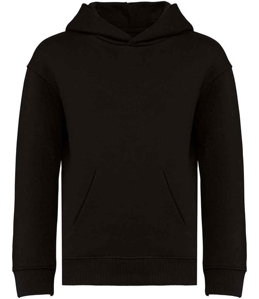 Native Spirit Kids Oversized Hooded Sweatshirt | Black