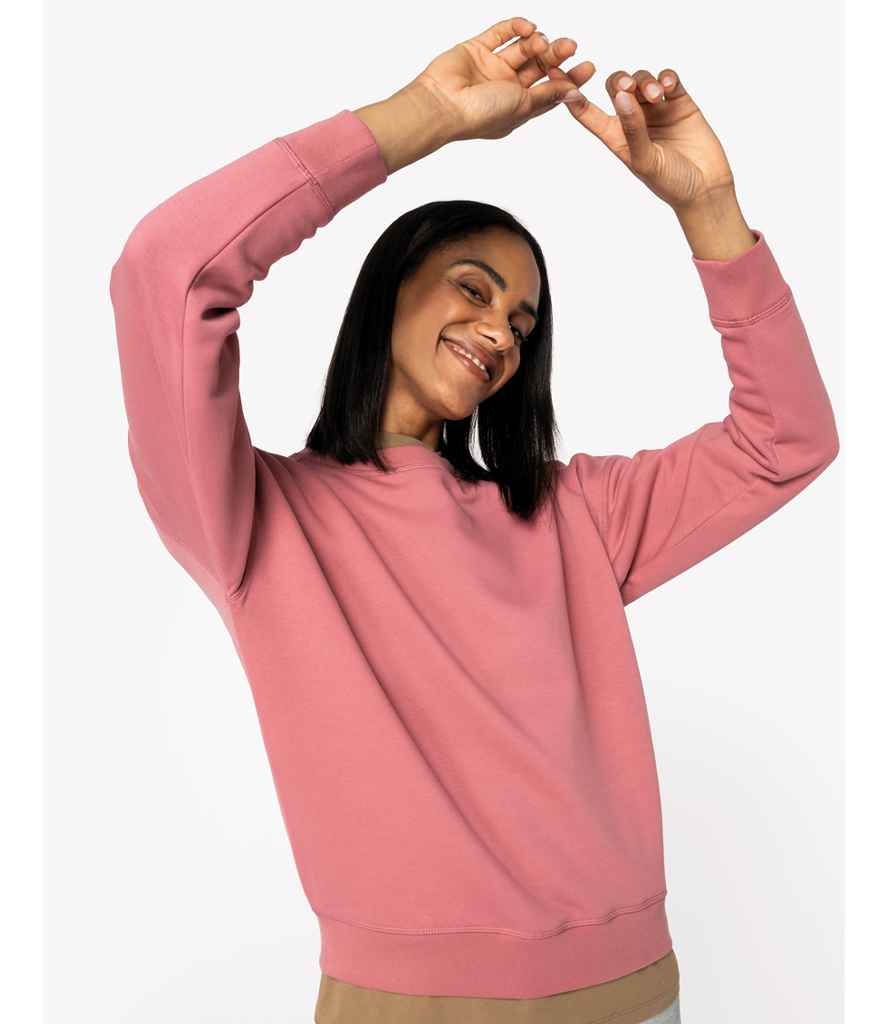 Native Spirit Ladies Crew Neck Sweatshirt | Antique Rose