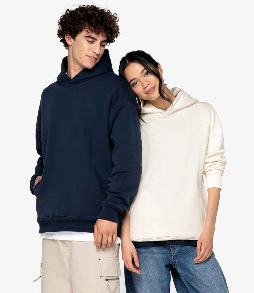 Native Spirit Unisex Oversized Hooded Sweatshirt | Navy