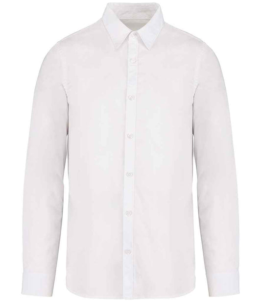 Native Spirit Washed Long Sleeve Shirt | Washed White