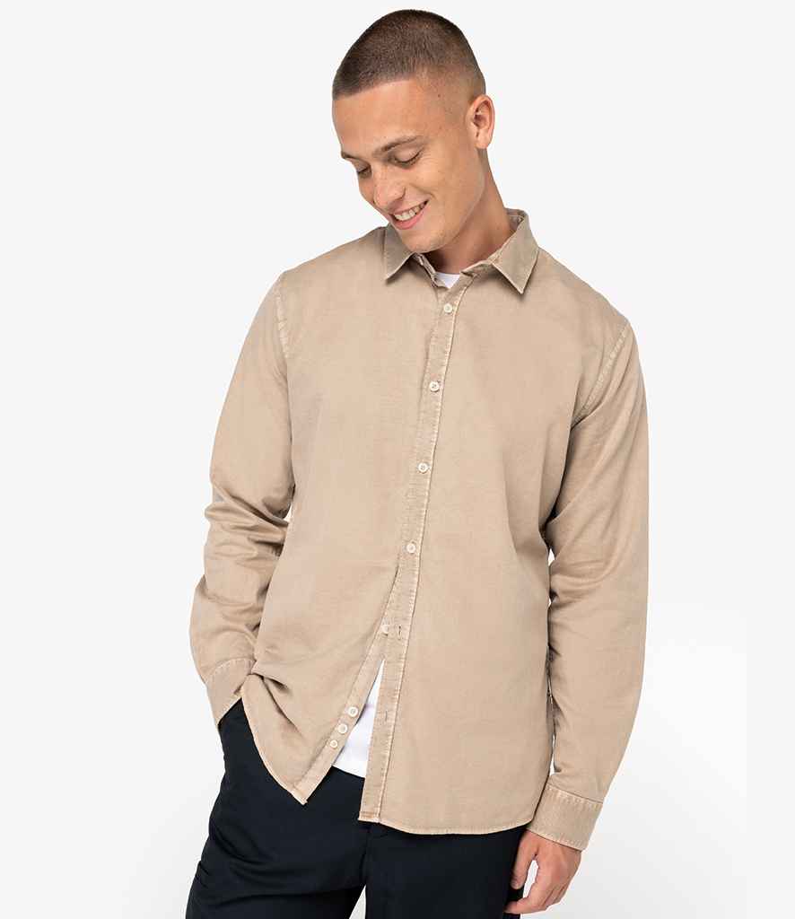 Native Spirit Washed Long Sleeve Shirt | Washed Linen