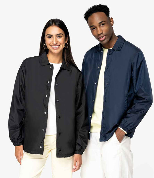 Native Spirit Unisex Windbreaker Jacket | Black