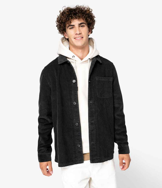 Native Spirit Corduroy Jacket | Washed Black