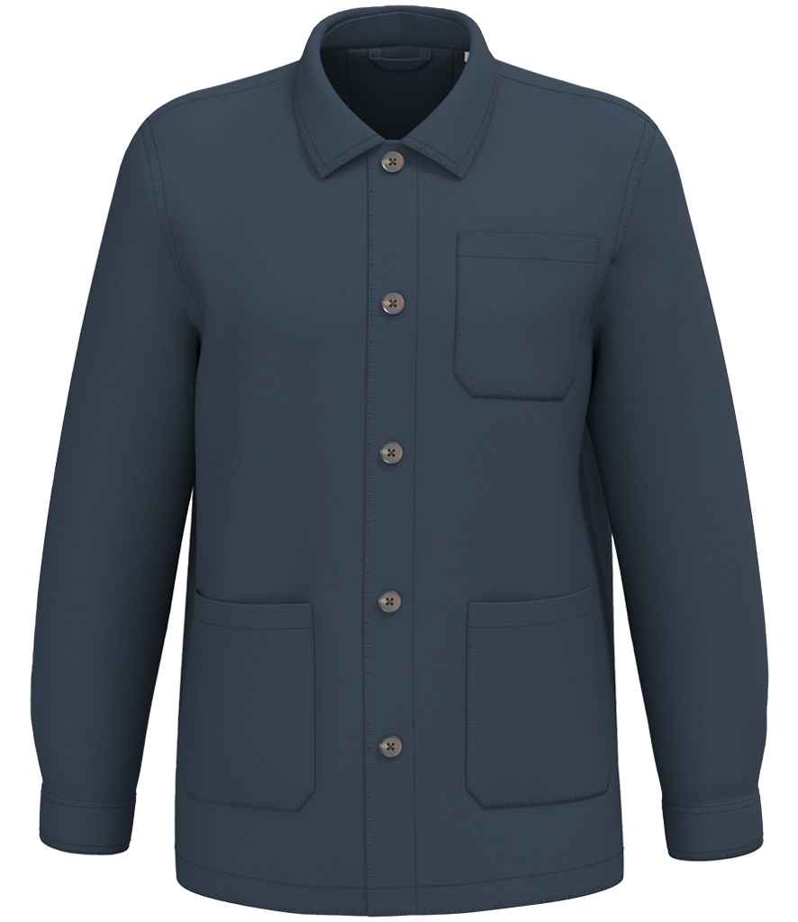 Native Spirit Washed Effect Work Jacket | Washed Navy