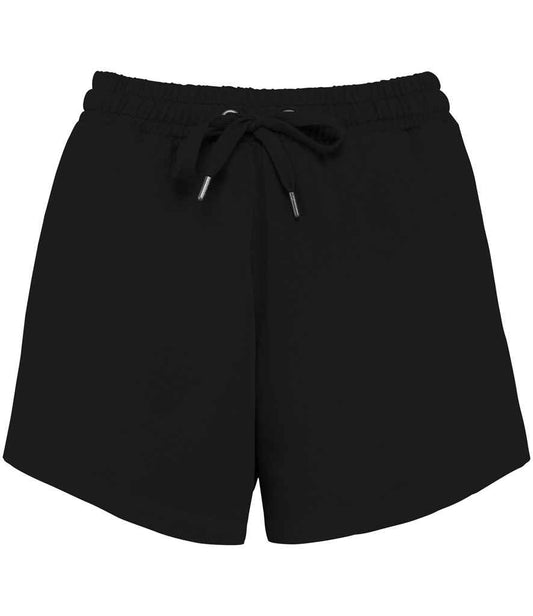 Native Spirit Ladies Terry 280 Shorts | Washed Black