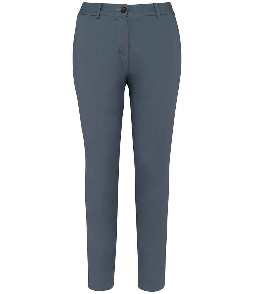 Native Spirit Ladies Chino Trousers | Mineral Grey