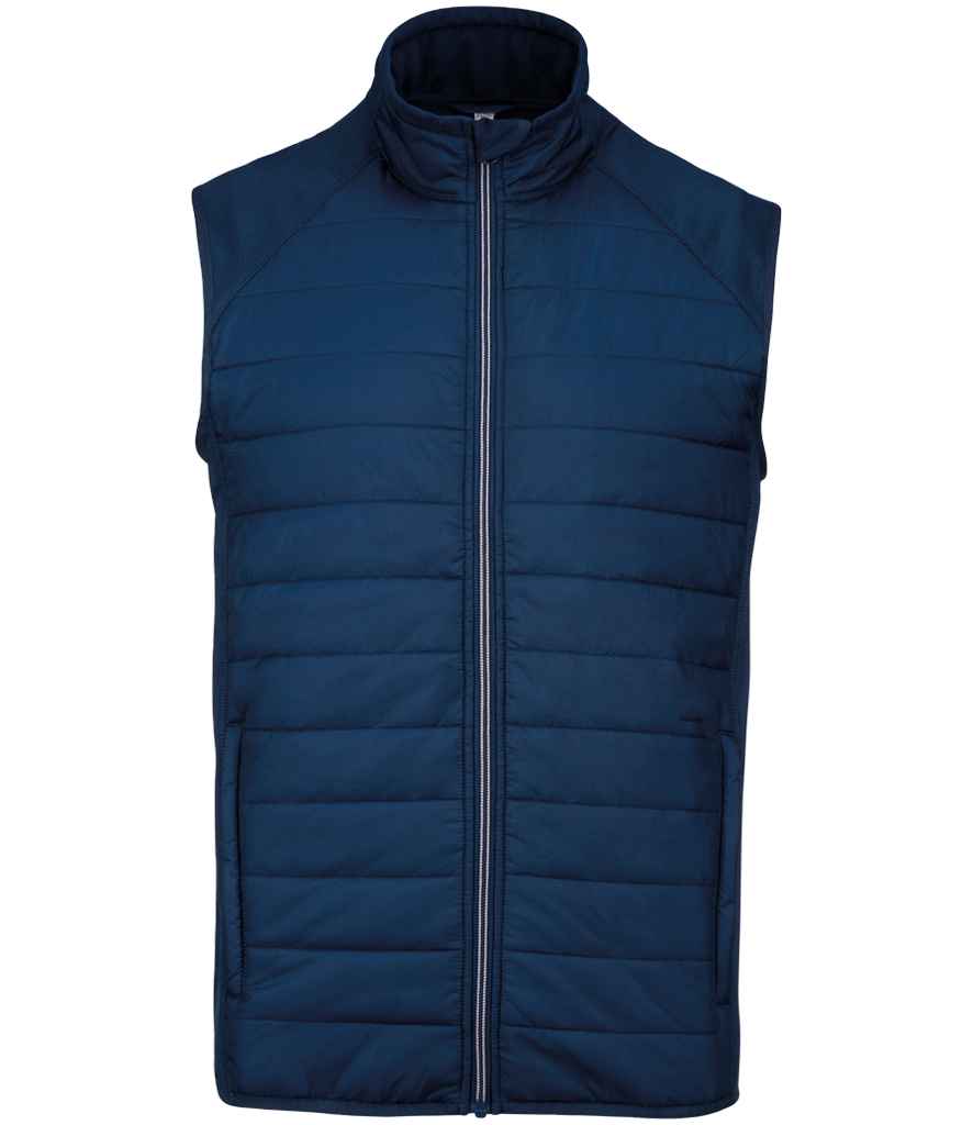 Proact Dual Fabric Sports Bodywarmer | Sporty Navy/Sporty Navy