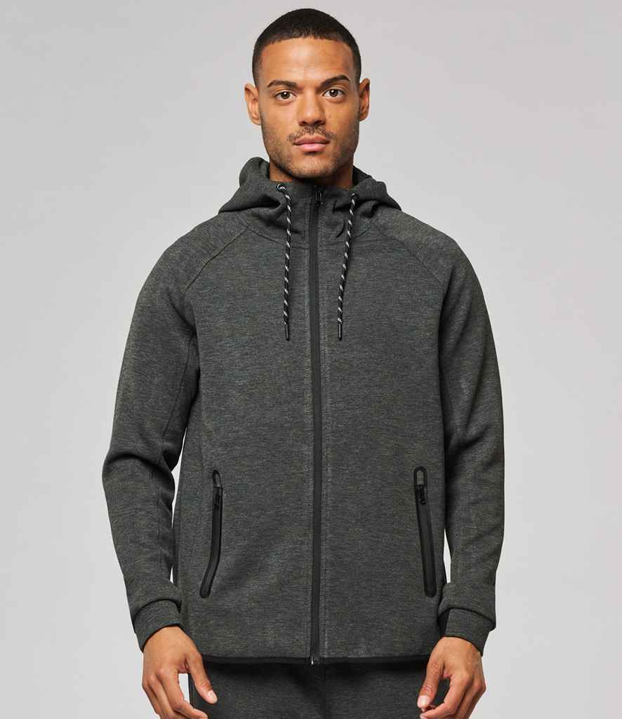Proact Performance Hooded Jacket | Deep Grey Heather