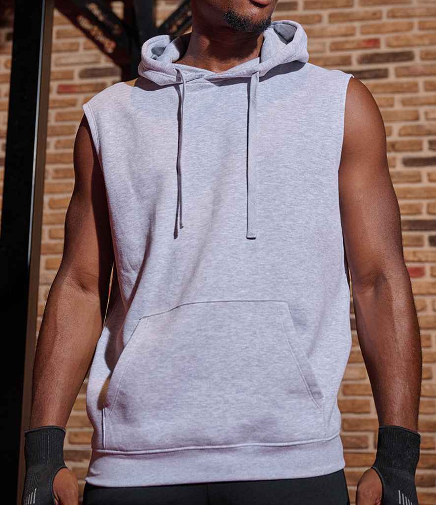 Proact Unisex Sleeveless Hoodie | Oxford Grey