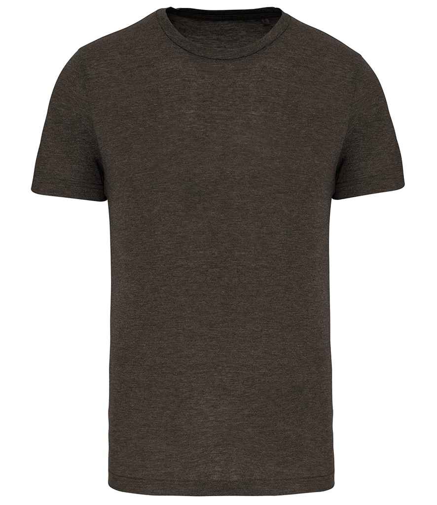 Proact Triblend Sports T-Shirt | Dark Khaki Heather