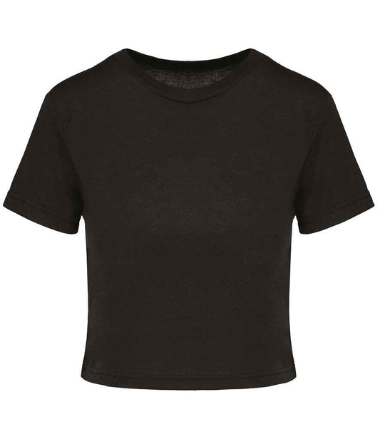 Proact Ladies Triblend Crop Top | Black