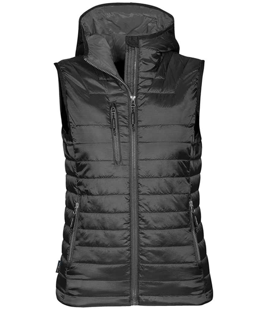 Stormtech Ladies Gravity Bodywarmer | Black/Charcoal