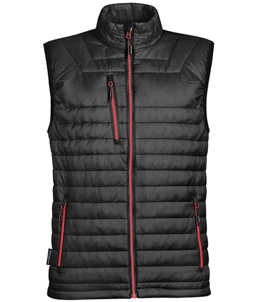 Stormtech Gravity Thermal Bodywarmer | Black/True Red