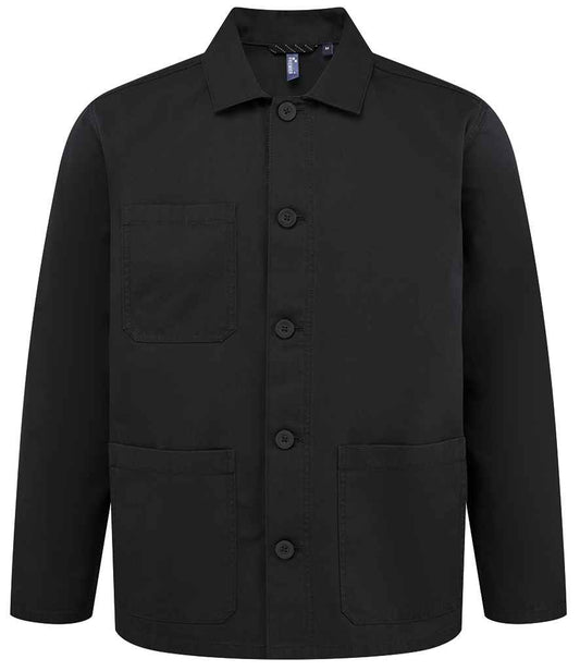 Premier Unisex Utility 2.0 Chore Jacket | Stay Black