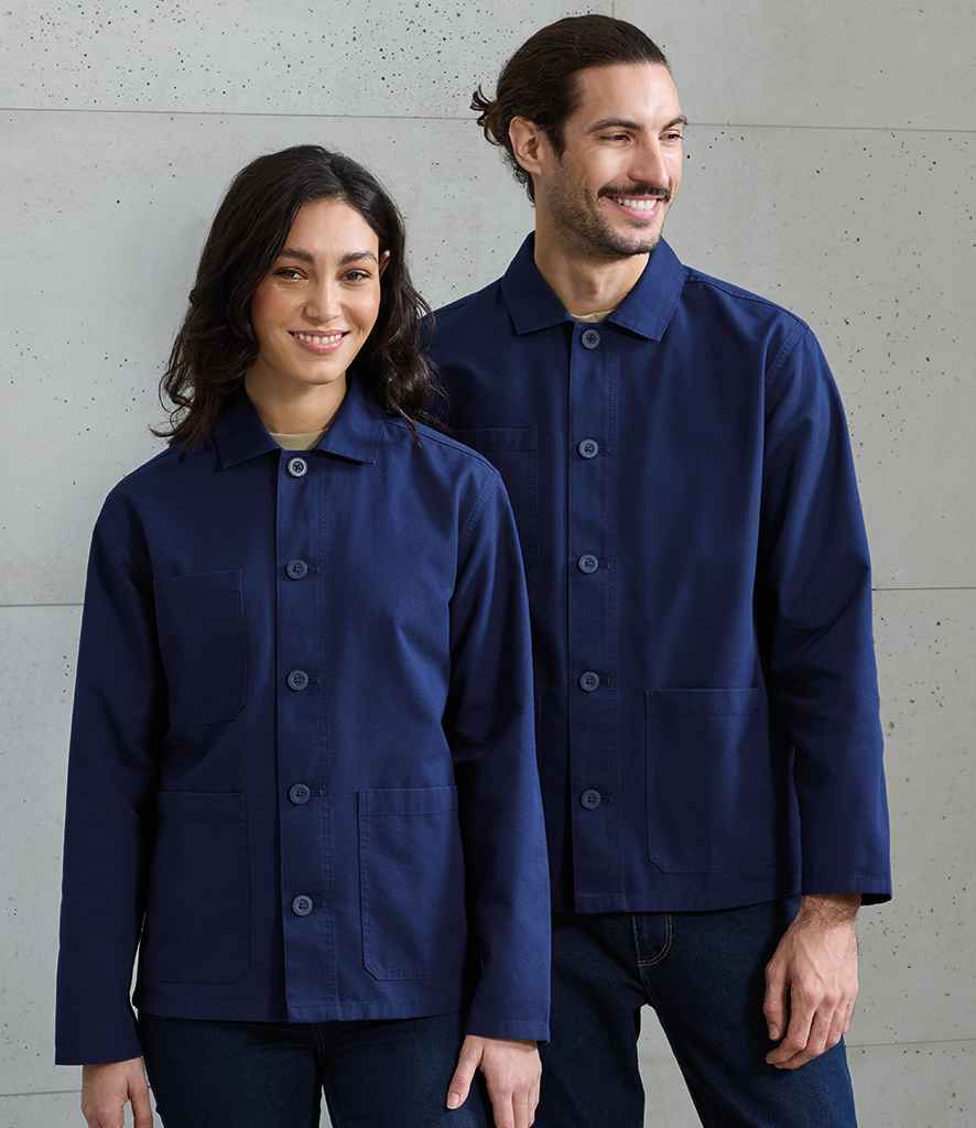 Premier Unisex Utility 2.0 Chore Jacket | Stay Navy