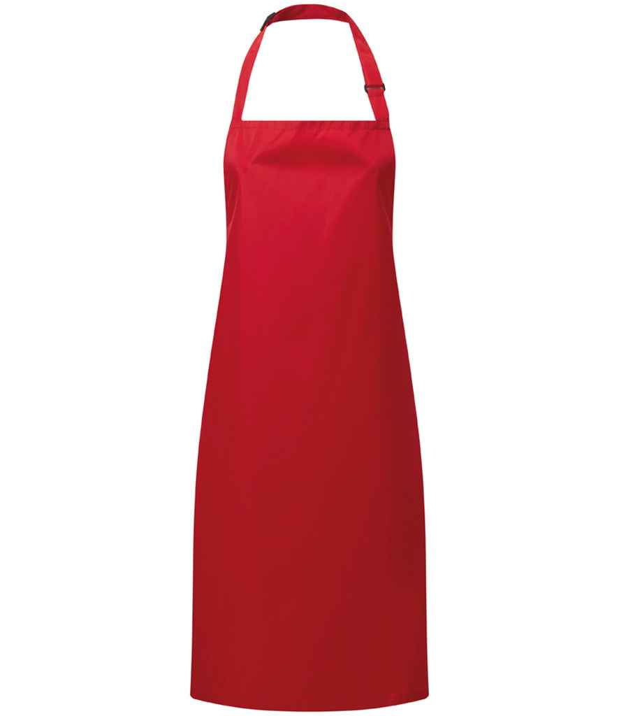 Premier Waterproof Bib Apron | Red