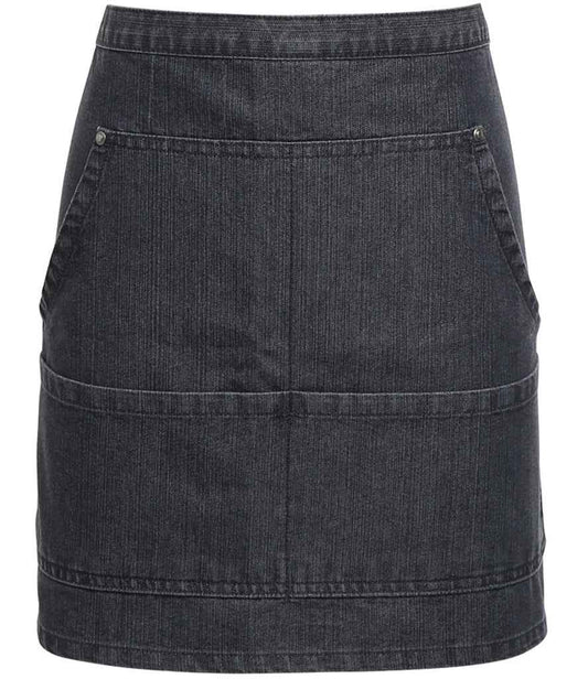 Premier Denim Waist Apron | Black Denim