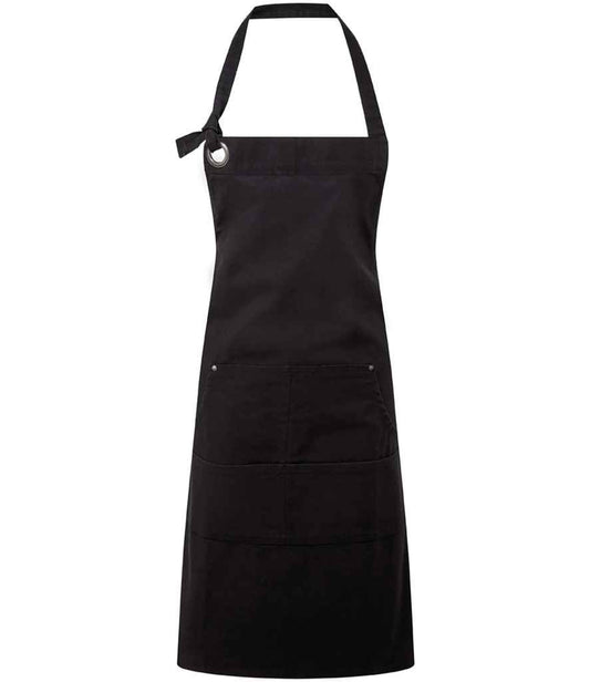 Premier Calibre Heavy Canvas Pocket Apron | Black