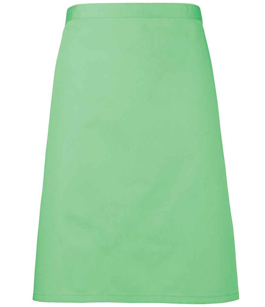 Premier 'Colours' Mid Length Apron | Apple Green