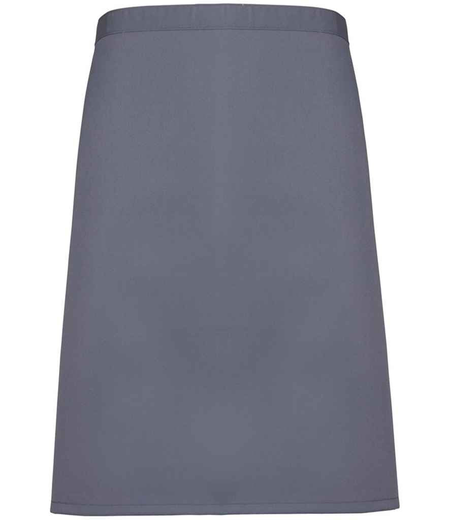 Premier 'Colours' Mid Length Apron | Steel