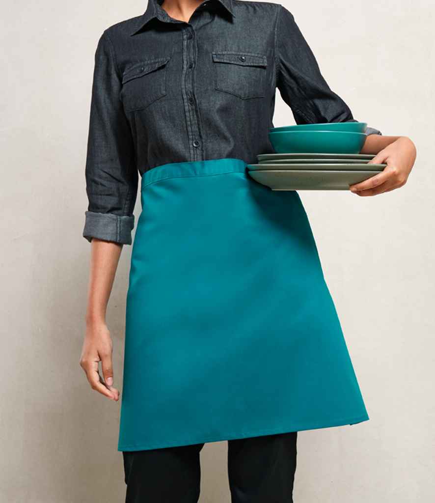 Premier 'Colours' Mid Length Apron | Teal