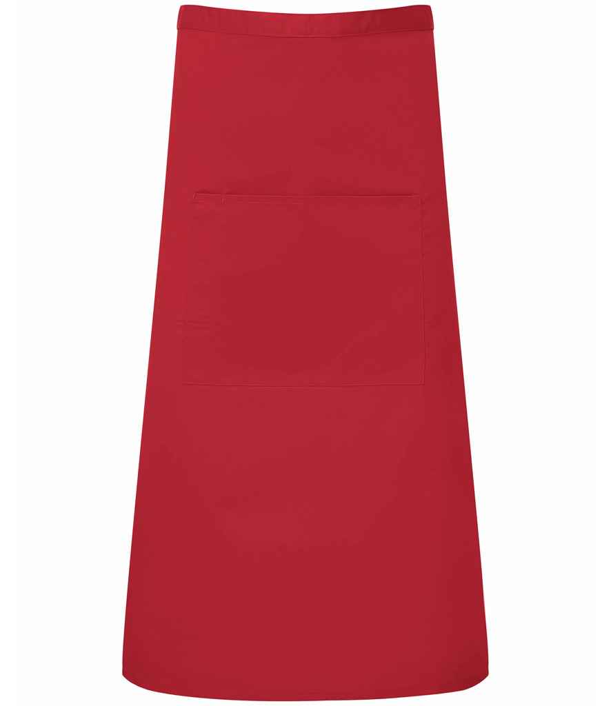 Premier 'Colours' Bar Apron | Red