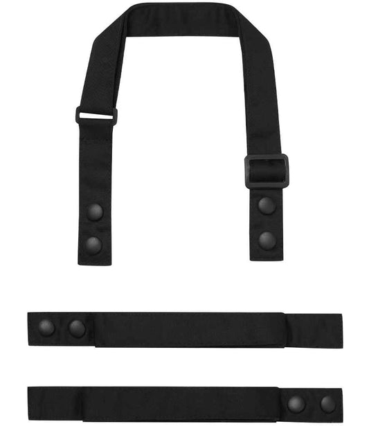 Premier Swap and Pop Customisable Apron Straps | Black