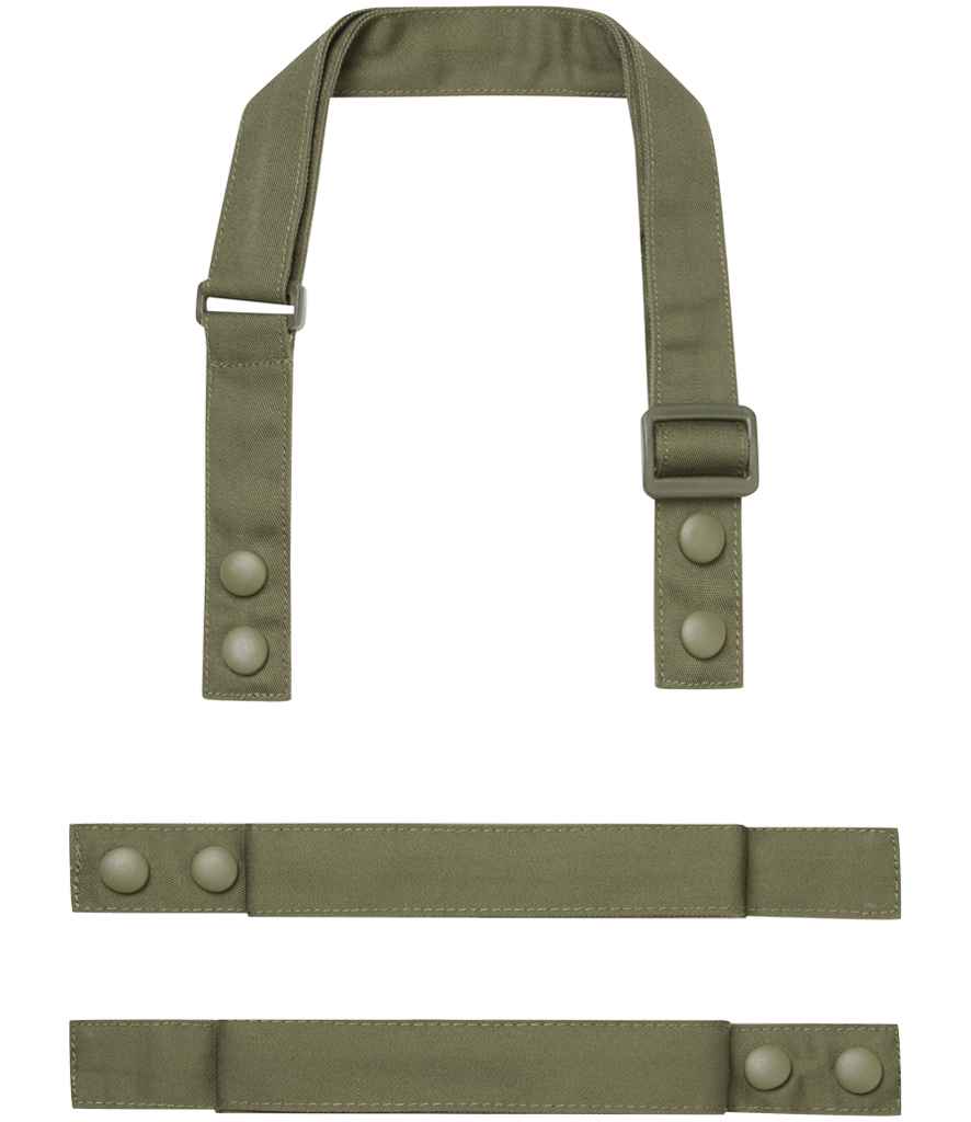 Premier Swap and Pop Customisable Apron Straps | Olive Green