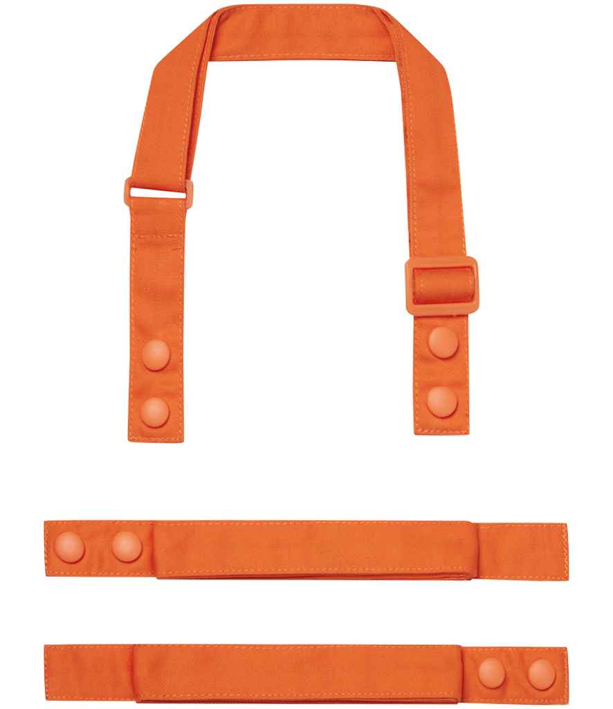 Premier Swap and Pop Customisable Apron Straps | Orange