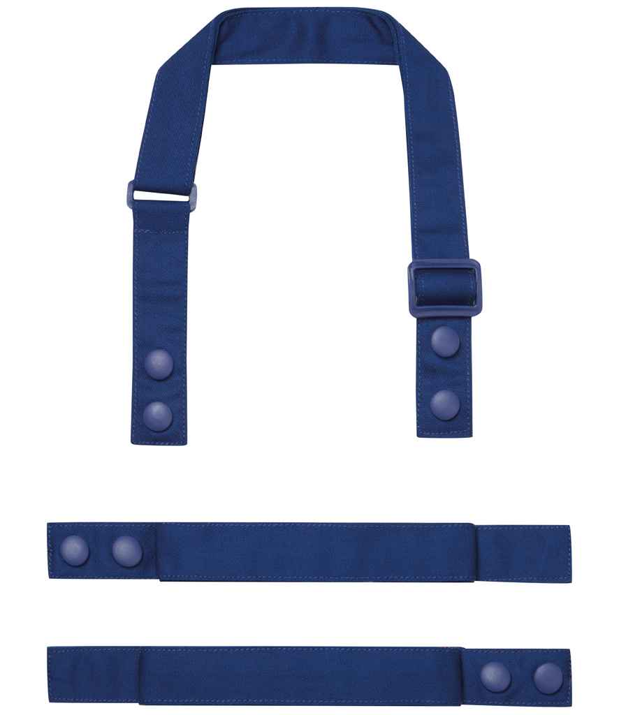 Premier Swap and Pop Customisable Apron Straps | Royal Blue