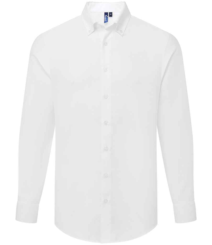 Premier Supreme Long Sleeve Oxford Shirt | White