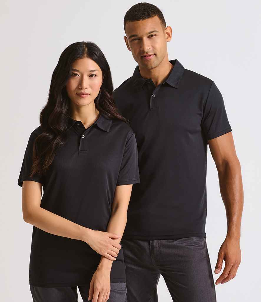 Premier Coolchecker® Stud Piqué Polo Shirt | Black