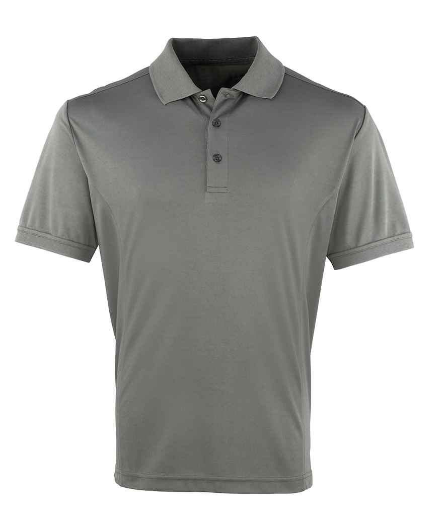 Premier Coolchecker® Piqué Polo Shirt | Dark Grey