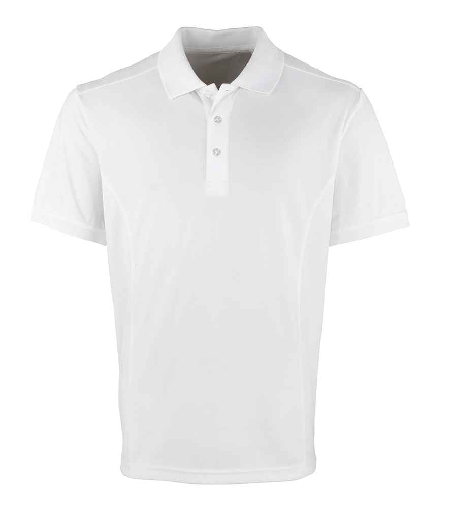 Premier Coolchecker® Piqué Polo Shirt | White
