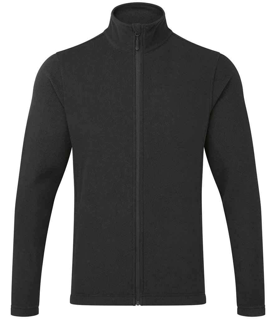 Premier Recyclight® Full Zip Micro Fleece Jacket | Black
