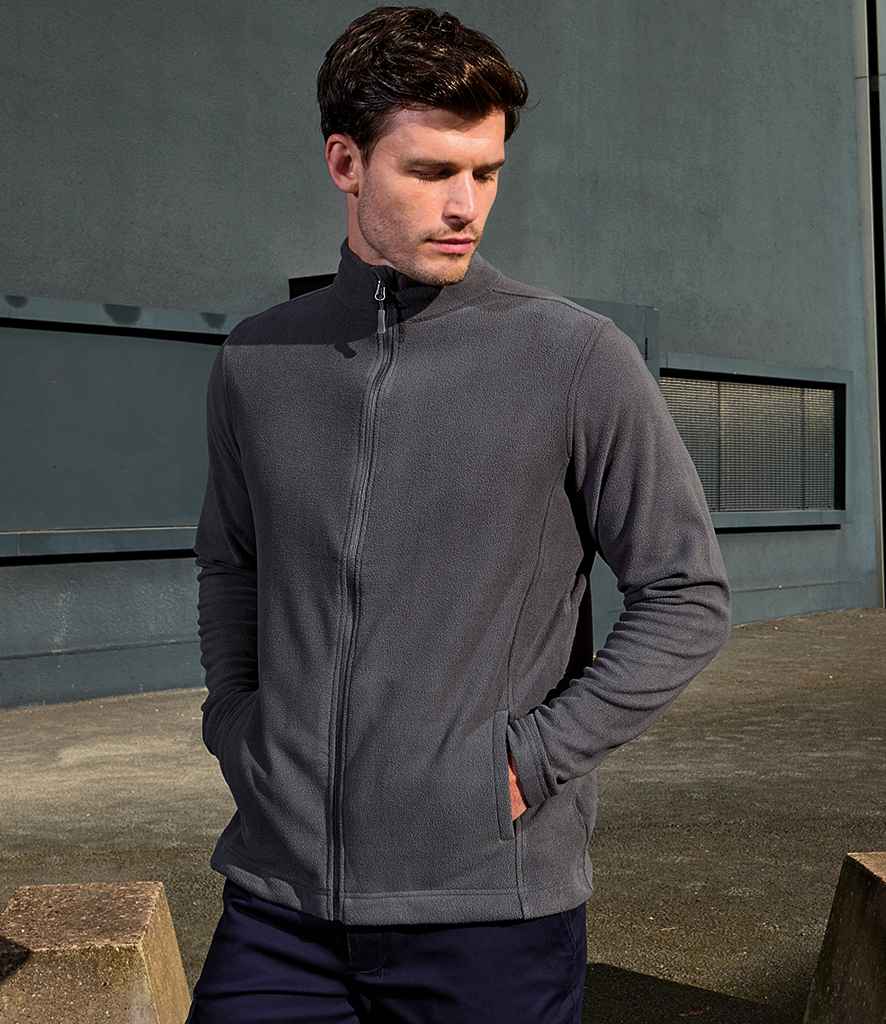 Premier Recyclight® Full Zip Micro Fleece Jacket | Dark Grey
