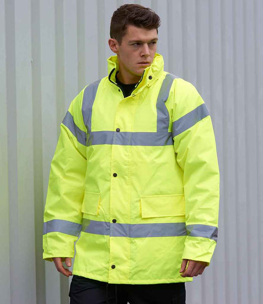 Portwest Hi-Vis Traffic Jacket | Yellow