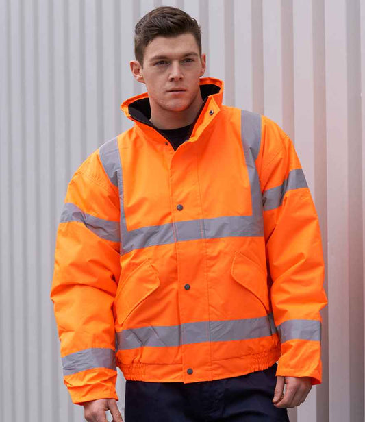 Portwest Hi-Vis GO/RT Bomber Jacket | Orange