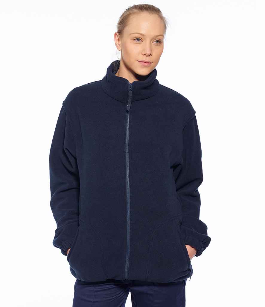 Portwest Argyll Heavy Fleece Jacket | Navy