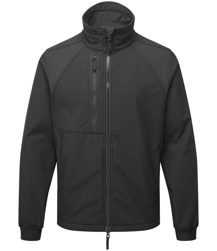 Portwest WX2™ Two Layer Soft Shell Jacket | Black