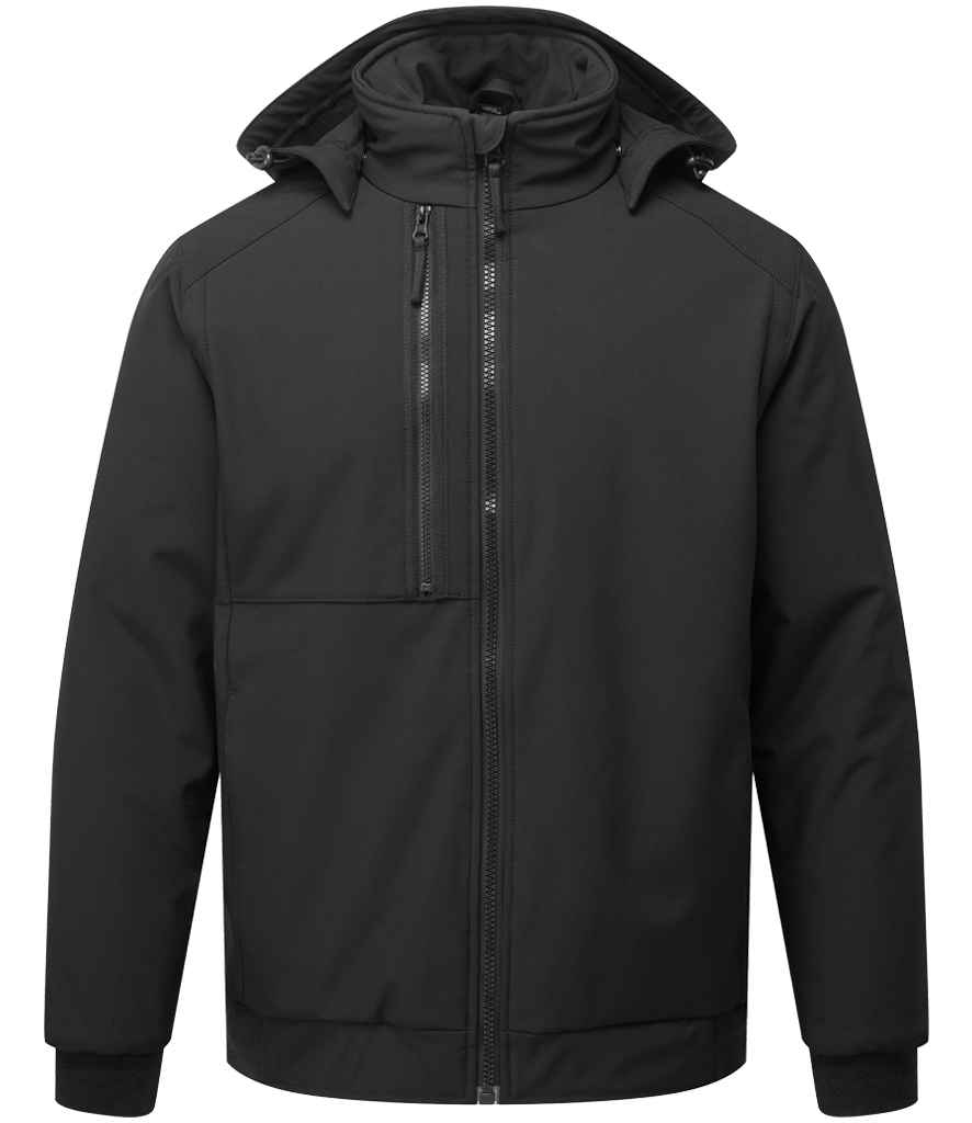 Portwest WX2™ Insulated Two Layer Soft Shell Jacket | Black